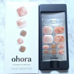 ★ohora★P Pink Quartz★オホーラフットネイルシール10枚➂のサムネイル