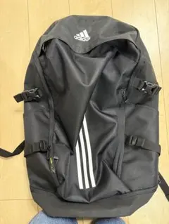 adidas バックパック 3本ライン ブラック