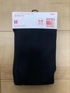 【新品】ユニクロ ヒートテック 極暖 エクストラウォーム ボアタイツ M 黒1足