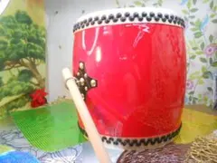 エイサーや文化祭、運動会、イベントに大活躍のエイサー用太鼓（直径36cm）新品 エイサーや文化祭、運動会、イベントに大活躍のエイサー用太鼓