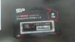【新品未開封】SP M.2 PCIe Gen 4 x4 SSD 2TB