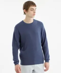 麥金塔哲學 華夫格 圓領針織衫 40