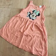 【H&M】ミニー＆フィガロ ノースリーブワンピース ピンクのサムネイル