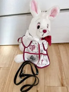 ディズニー アリス 白うさぎ ぬいぐるみ ポシェット バッグ