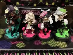人気amiiboテンクルズ　ヒメ、イイダ シオカラーズアオリ　ホタル　（アミーボ