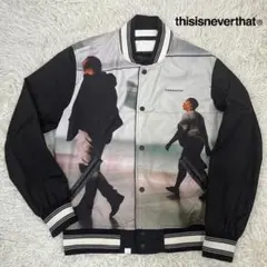 《レア》ディスイズネバーザット varsity jacket M