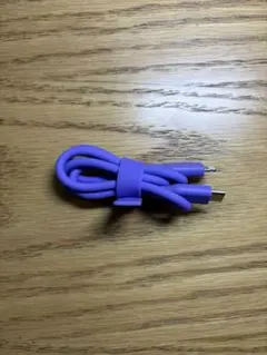 CIO シリコンケーブル CtoL 0.5m パープル