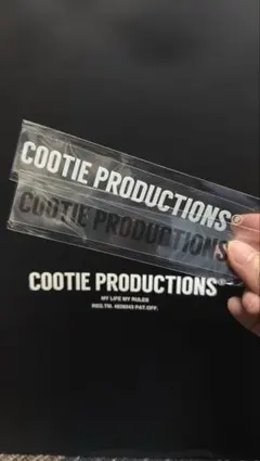 COOTIE PRODUCTIONS ステッカー 2枚セット