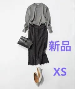 PLST レースミモレスカート