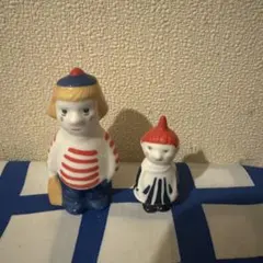 アラビア陶器 人形2点セットのサムネイル