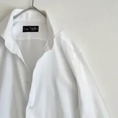 【美品★希少人気のカッタウェイ】鎌倉ホワイトドレスシャツ40-81Liberty