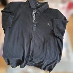 バーバリー ブラック ポロシャツ