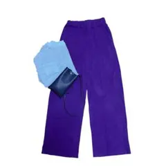 ZURIbad センタープレスジャージパンツ【FREE】紫