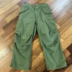 B*L様 M-65 コットン 72年 アメリカ軍 オリーブグリーン カーゴパンツ