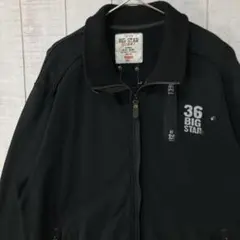 BIG STAR（ビッグスター）古着　ジップアップスウェット Lサイズ