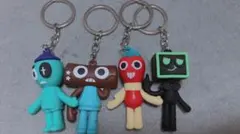 Dandy's World ダンディーズワールド キーホルダー 4つセット①