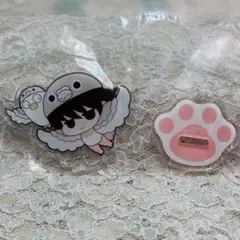 銀魂 缶バッジ アクスタ - メルカリ