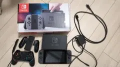 Nintendo Switch 本体、ドック、アダプタ、コントローラ付
