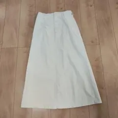 URBAN RESEARCH DOORS ロングスカート アイボリー M