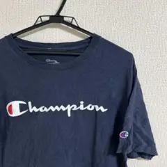 Champion Tシャツ ネイビー L