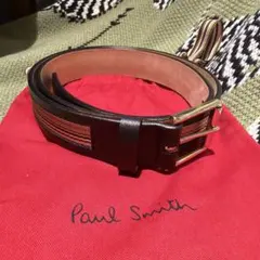 Paul Smith ベルト レザー マルチストライプのサムネイル