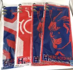 【新品未開封】一番くじ ヒロアカ オールマイト H賞 ジャガードタオル4枚セット