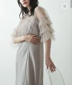 kana チュールティアードボレロ3way キャミワンピース ドレス