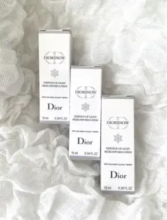 ♡新品未使用未開封ディオールスノーローション10mlサンプル3個♡