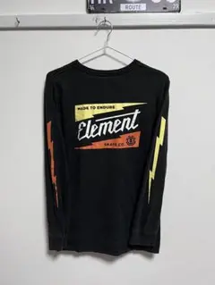 【希少】Element ブラック 長袖シャツ