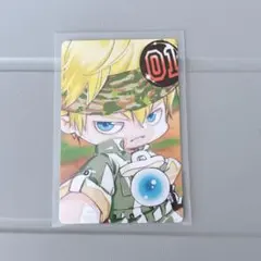 天野明展 リボーン 自撮り カード コロネロ 自撮り風トレーディングカード