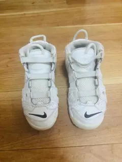 NIKE Air More Uptempo キッズスニーカー ホワイト