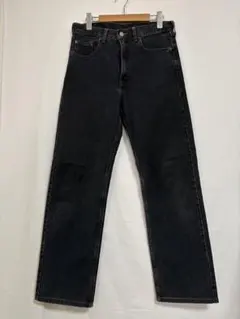 限定価格 90s Levi's 501 デニム 後染めブラック USA製 W32 - メルカリ