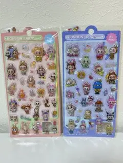 大人気♡ラブブ ボンボンドロップシール 2枚セット ⑪