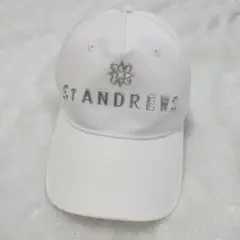 ST ANDREWS ホワイトキャップ シルバーロゴユニセックス