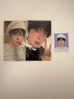 ATEEZ メンバーシップ 7期 トレカ ポストカード 証明写真 ユノ ②