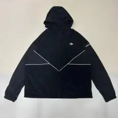 adidasアディカラー ウインドブレーカー(BLK)：XL