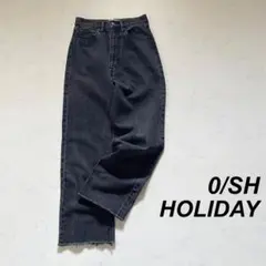 【美品】HOLIDAY デニムワイドパンツ ハイウエストのサムネイル