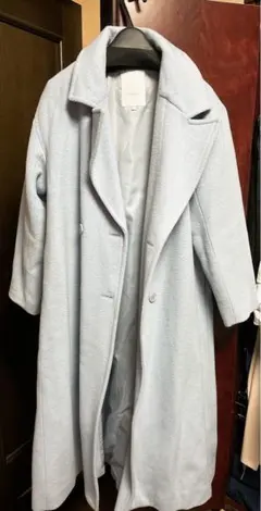 MERCURYDUO ロングコート S ライトブルー