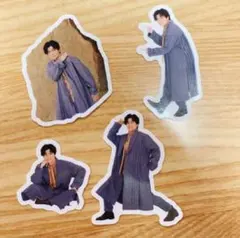 SixTONES ポートレートシリーズ　フレークシール 森本慎太郎 ４枚セット