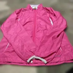 お値下ピンク フルジップ ウィンドブレーカー