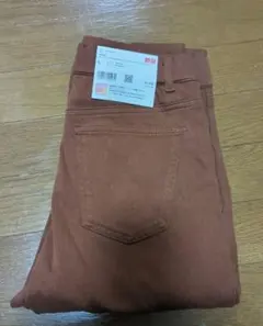 ヒートテックウルトラストレッチハイライズレギンスパンツ L ブラウン