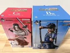 一番くじ キングダム B賞・C賞 信・羌瘣 フィギュア2点セット