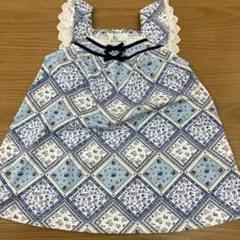 組曲　110〜120 花柄ノースリーブワンピース M