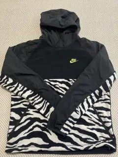 Nike ゼブラ柄 フード付きパーカー S
