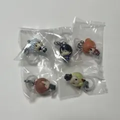 新劇場版　銀魂　吉原大炎上　めじるしアクセサリー　5点(全種)セット