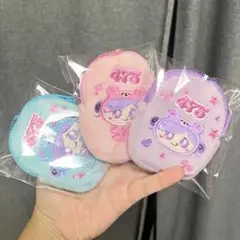 しなクマ 刺繍ポーチ 3種 コンプセット