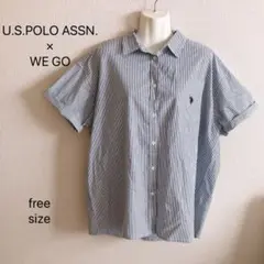 U.S. POLO ASSN. × WE GO 半袖シャツ レディース　フリーのサムネイル