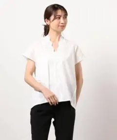 【サマンサモスモスブルー】レースカットソー スカラップ ブラウス フリーサイズのサムネイル