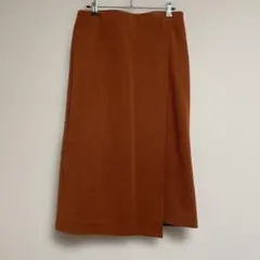 ADAM ET ROPE レンガ色冬スカート