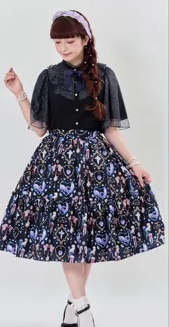 axes femme kawaiiの「シュガリータイムサス付スカート」 - メルカリ